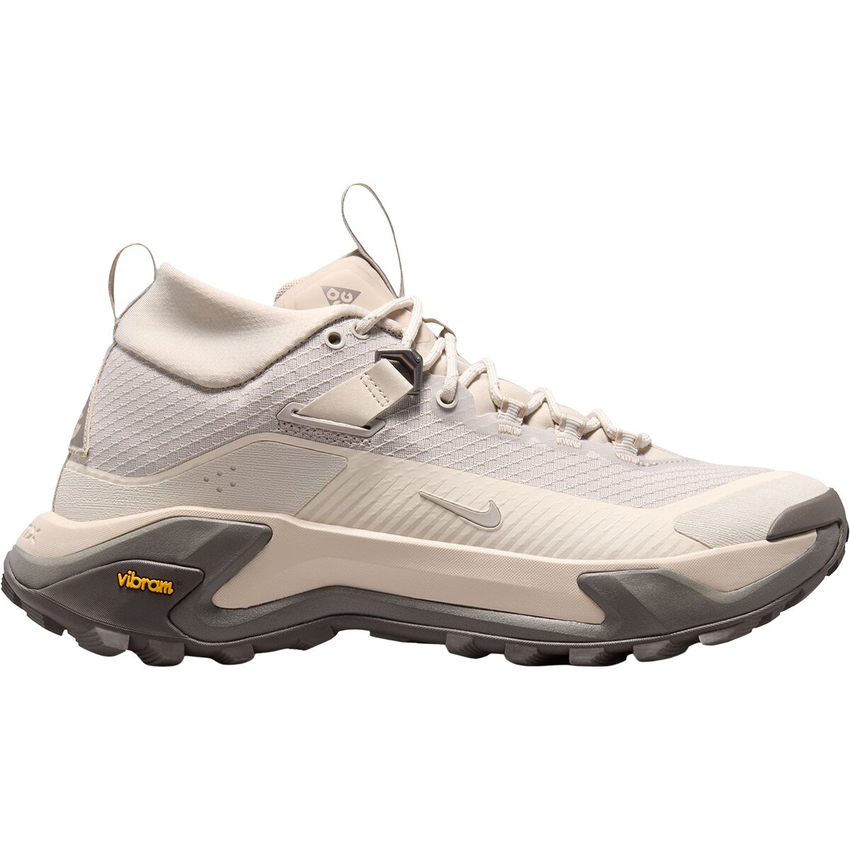Image of Nike ACG Zegama Hiking Shoe - Women's Cream Ii/Cream Ii-Light Orewood Brown, 7.0
