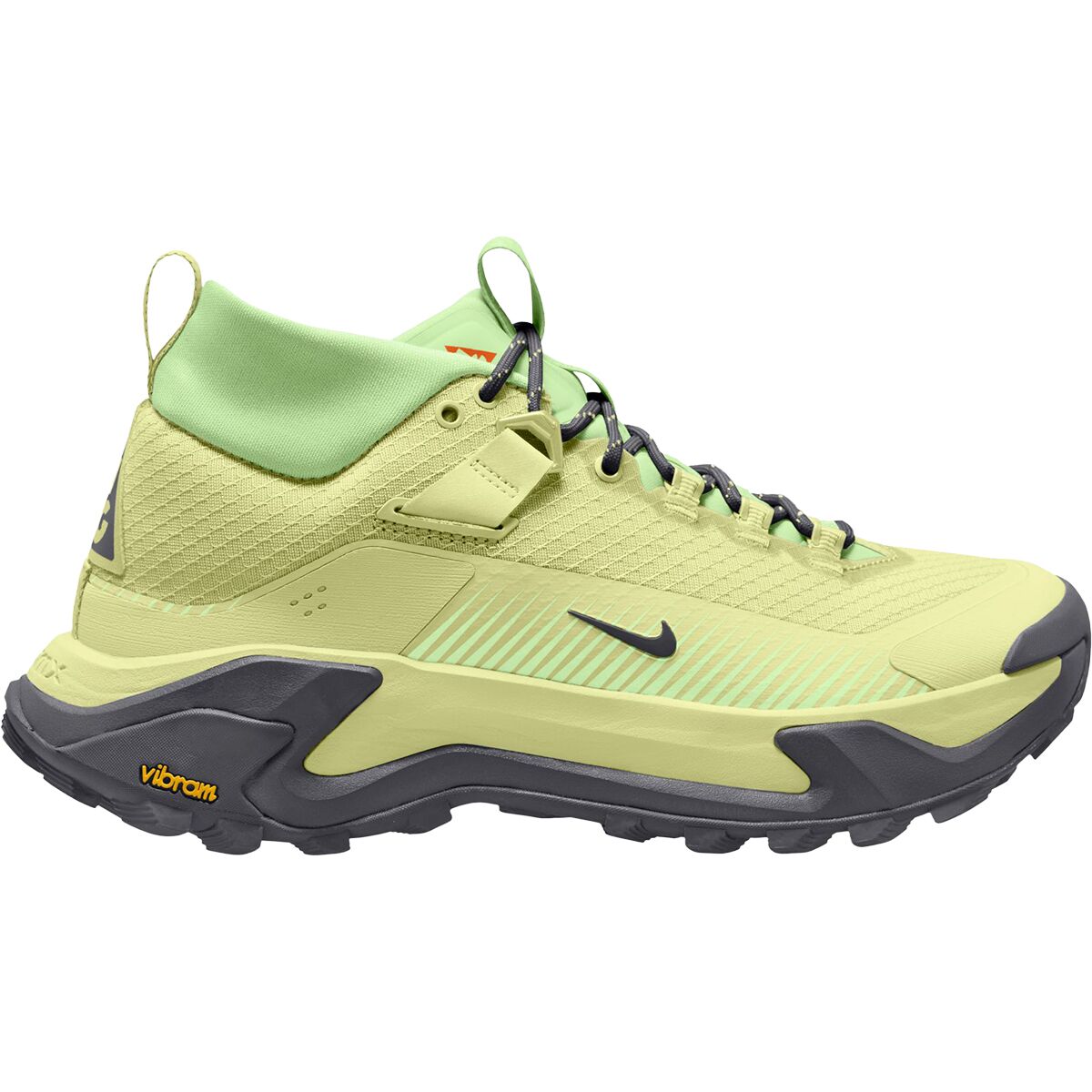 Image of Nike ACG Zegama Hiking Shoe - Women's Life Lime/Dark Smoke Grey-Barely Volt, 6.5