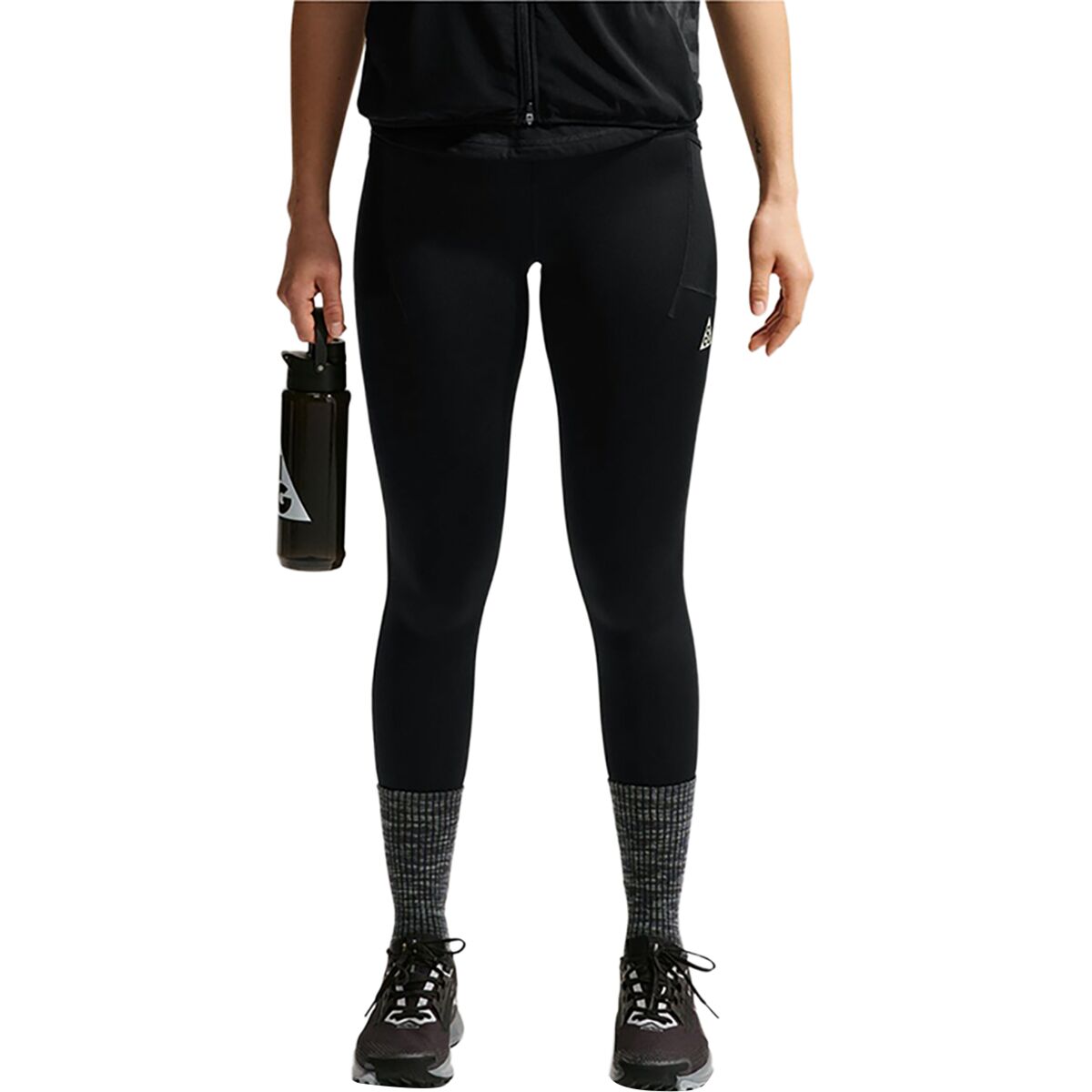 Image of Nike ACG Trail Dri-Fit HR 7/8 Tight - Women's Black/Summit White, XL