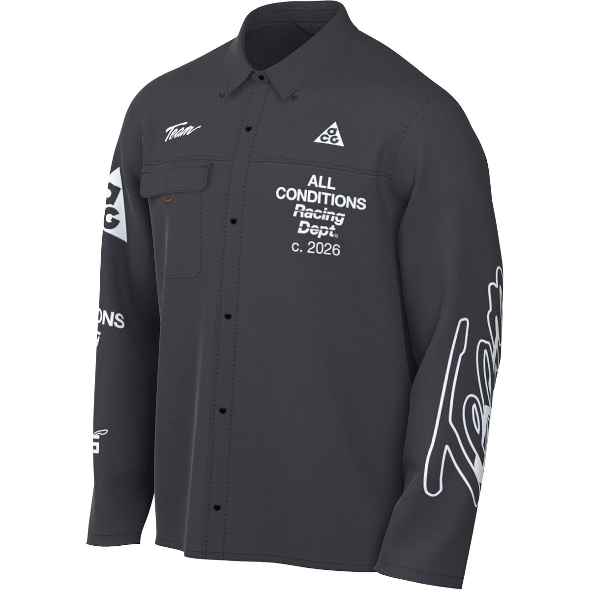 Nike ACG Aireez GFX Long-Sleeve Button-Down Shirt - Men's - Clothing