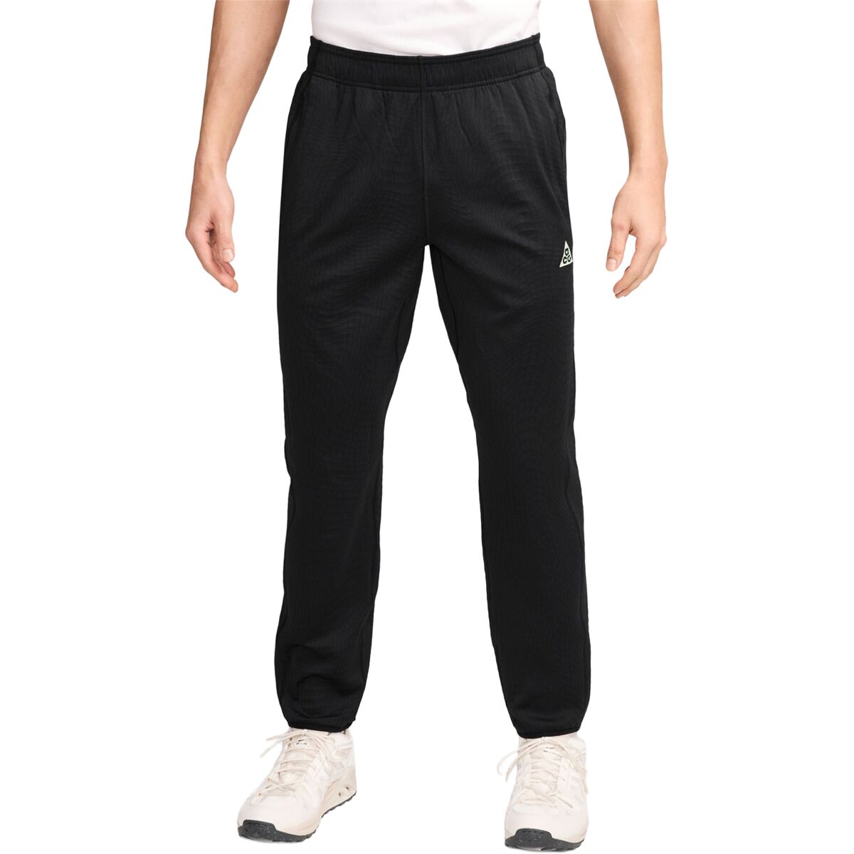 Image of Nike ACG Therma-FIT Wolf Grid Pant - Men's Black/Summit White, L/Reg
