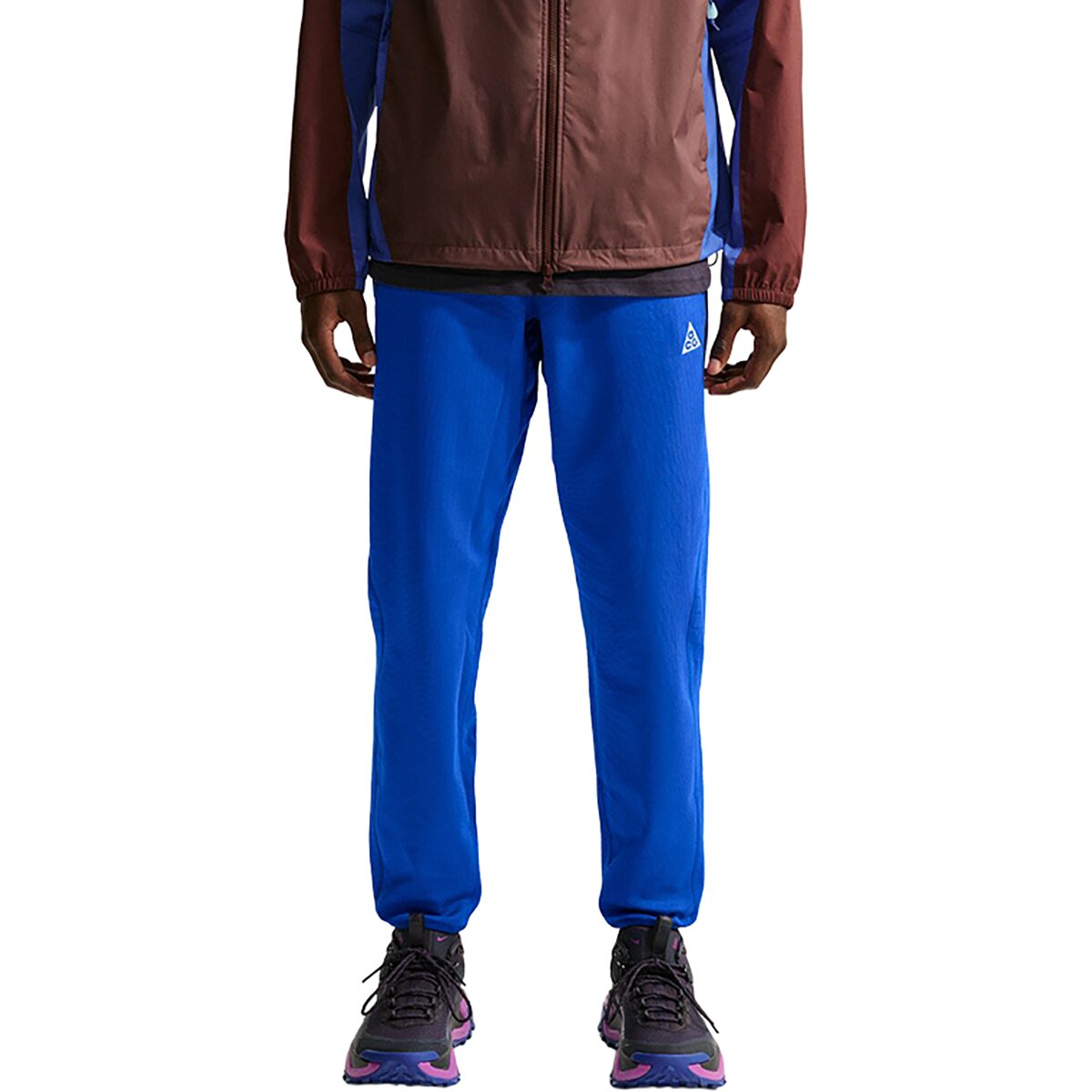 Image of Nike ACG Therma-FIT Wolf Grid Pant - Men's Hyper Royal/Old Royal/Summit White, M/Reg