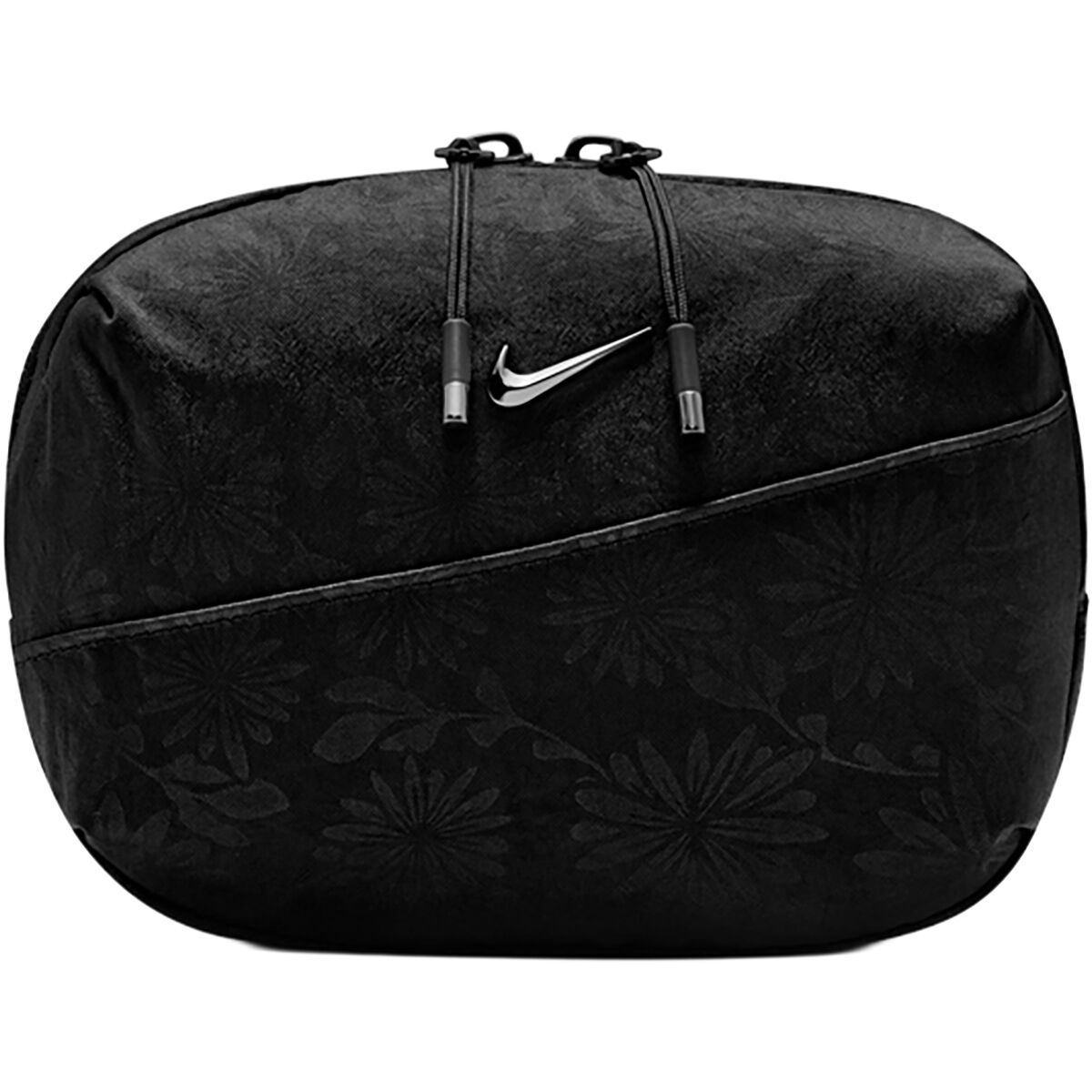 Image of Nike Aura Floral Embossed Waistpack Black/Black/Gunmetal, One Size