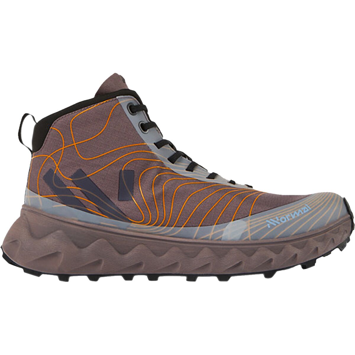 Nnormal Nnormal Tomir Mid WP Shoe Purple/Orange, Mens 11.5/Womens 12.5