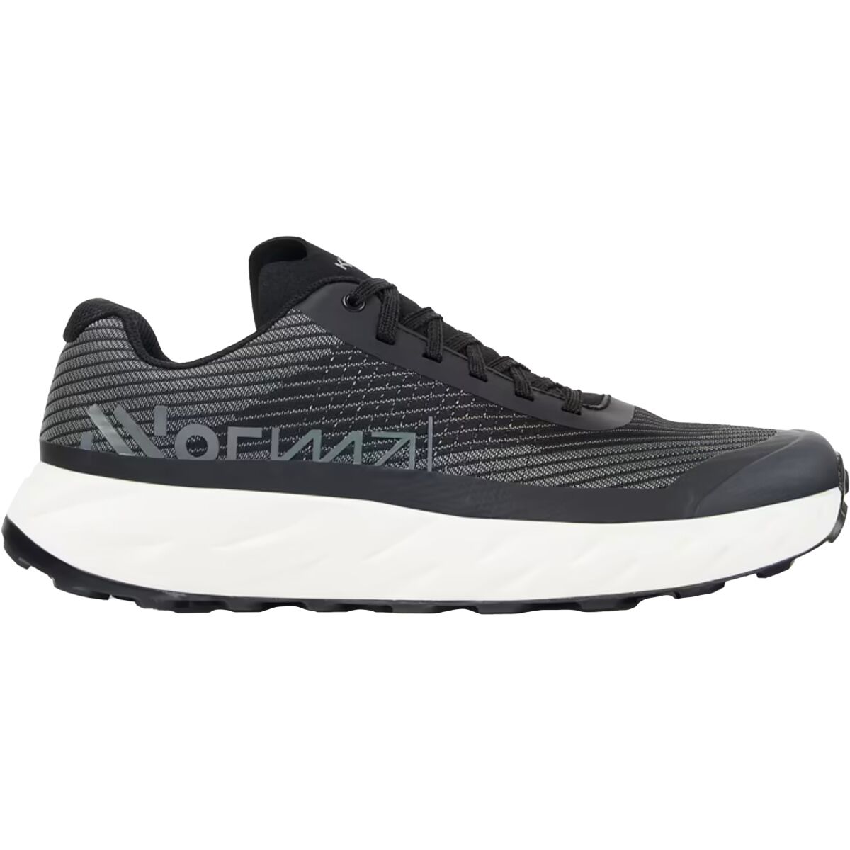 Image of Nnormal Kjerag 01 Trail Running Shoe Black/Grey, Mens 7.0/Womens 8.0