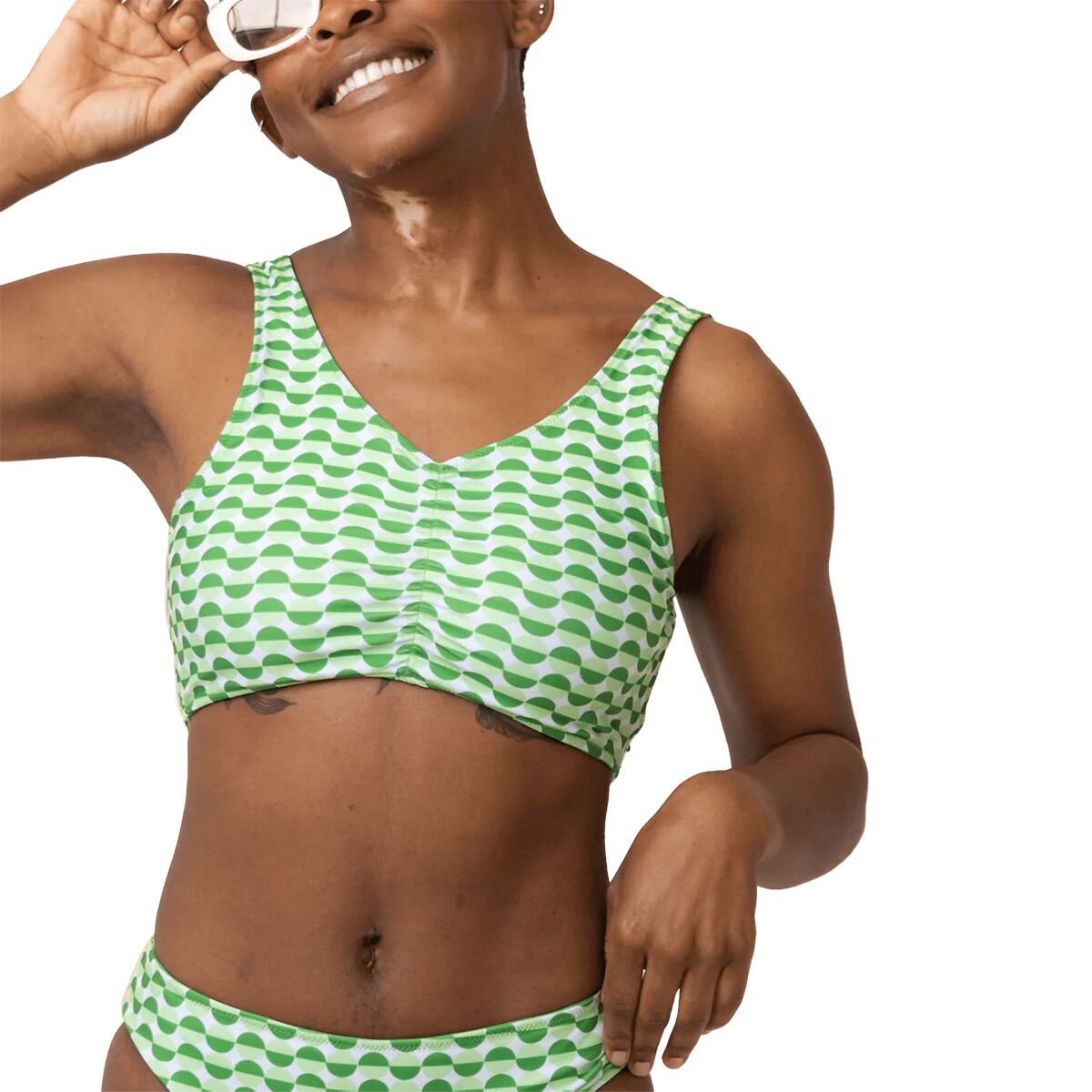 Nani Swimwear 4-Way Bralette Bikini Top - Women's Verde, XS