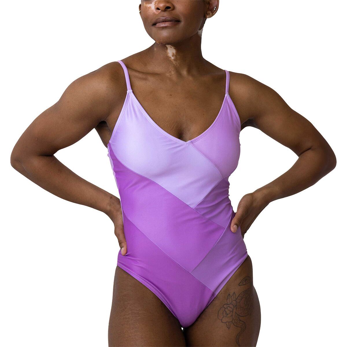 Nani Swimwear Braided One-Piece Swimsuit - Women's Orchid, XL