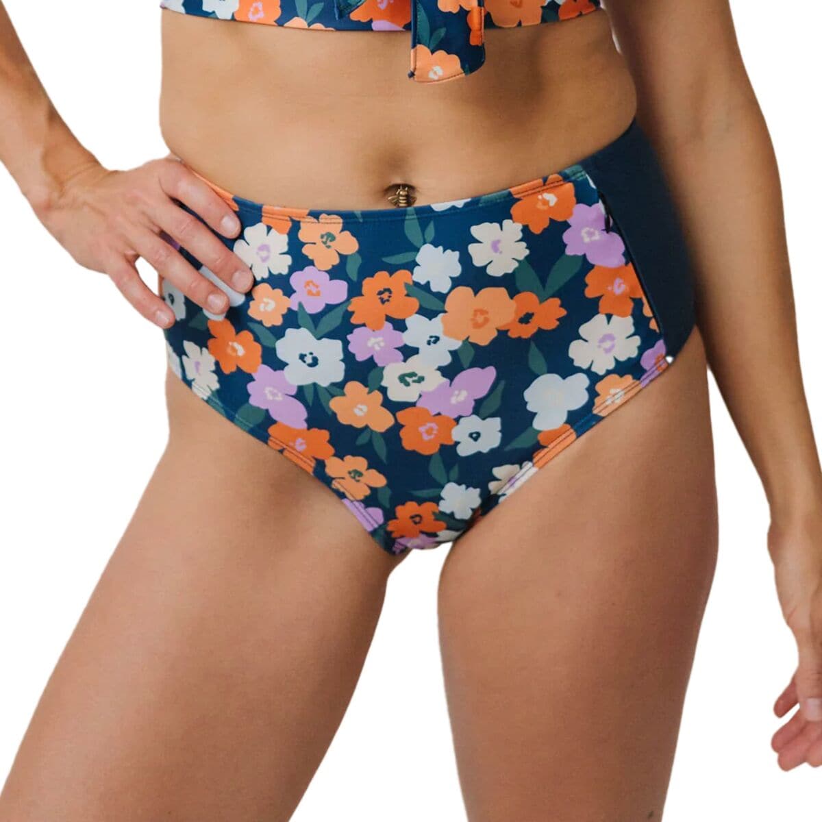 Zip Pocket Bikini Bottom - Women