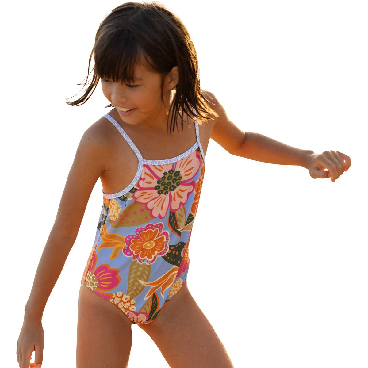 Nani Swimwear Nani Swimwear Skinny Strap One-Piece Swimsuit - Toddler Girls' Mona, 4T