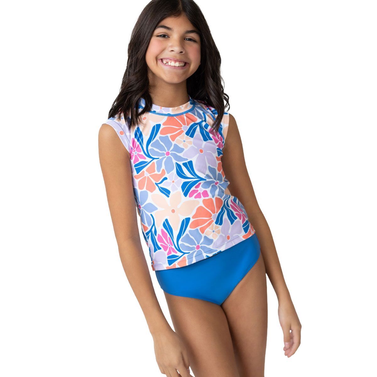 Image of Nani Swimwear Swim Tee Set - Girls' South Beach, 12