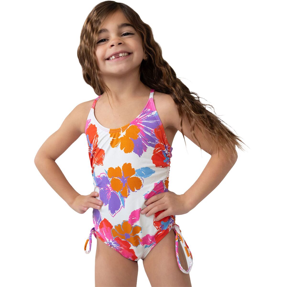 Image of Nani Swimwear Tied One-Piece Swimsuit - Girls' Sundara, 10