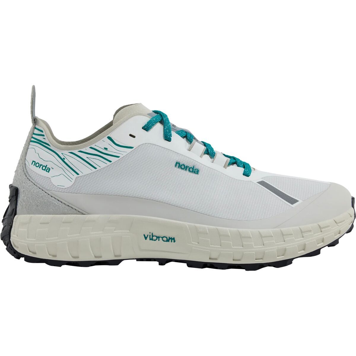 Norda 001 Shoe - Women's White/Forest, 9.0