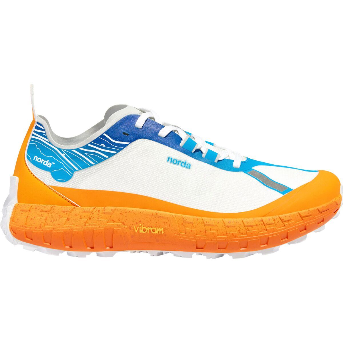 Norda 001 x Ray Zahab LTD Edition Shoe - Men's Orange, 8.0