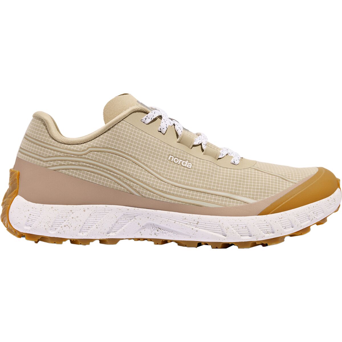 Image of Norda 002 Trail Running Shoe - Women's Sand, 6.0