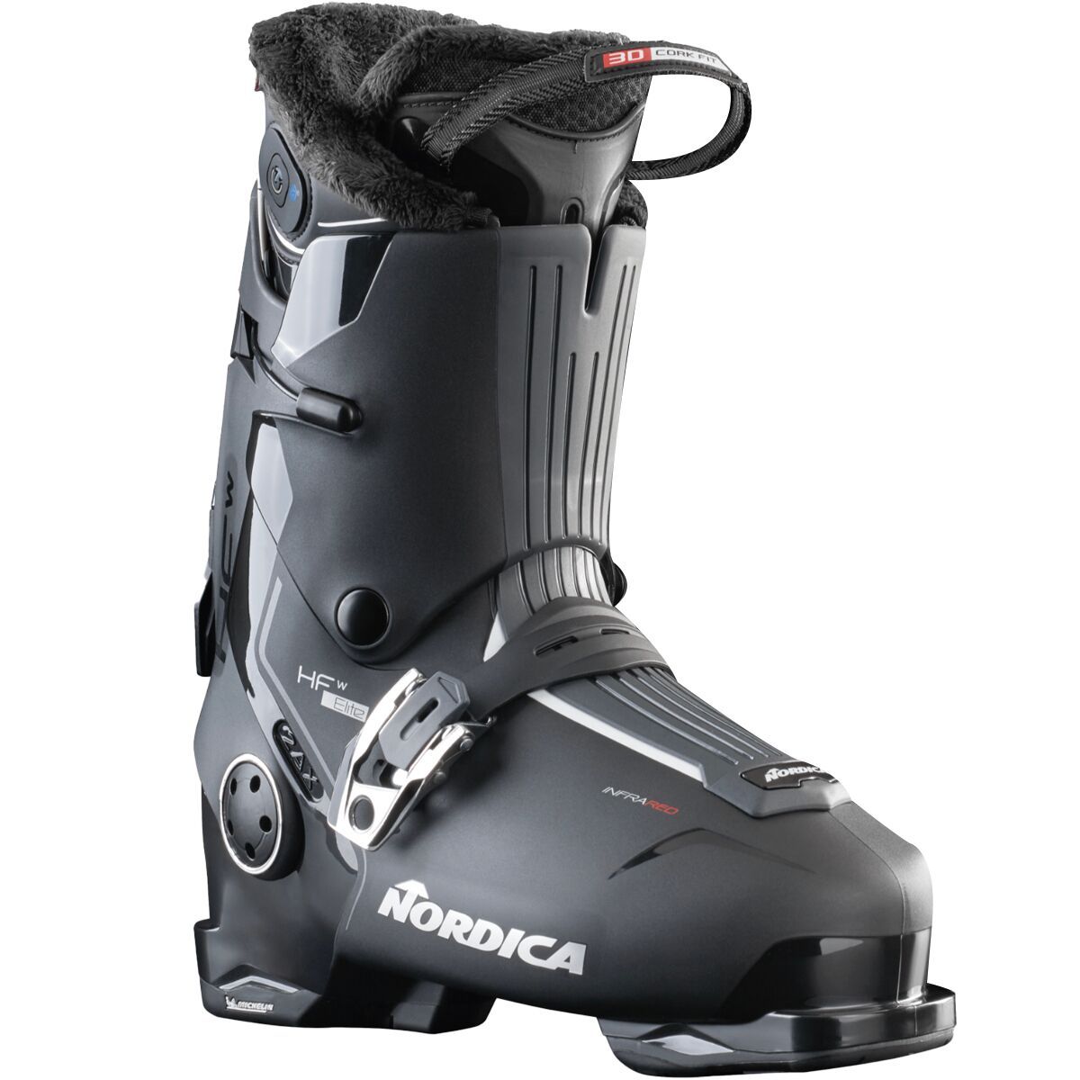 Nordica HF Elite Heat Boot - Women's Black, 25.5