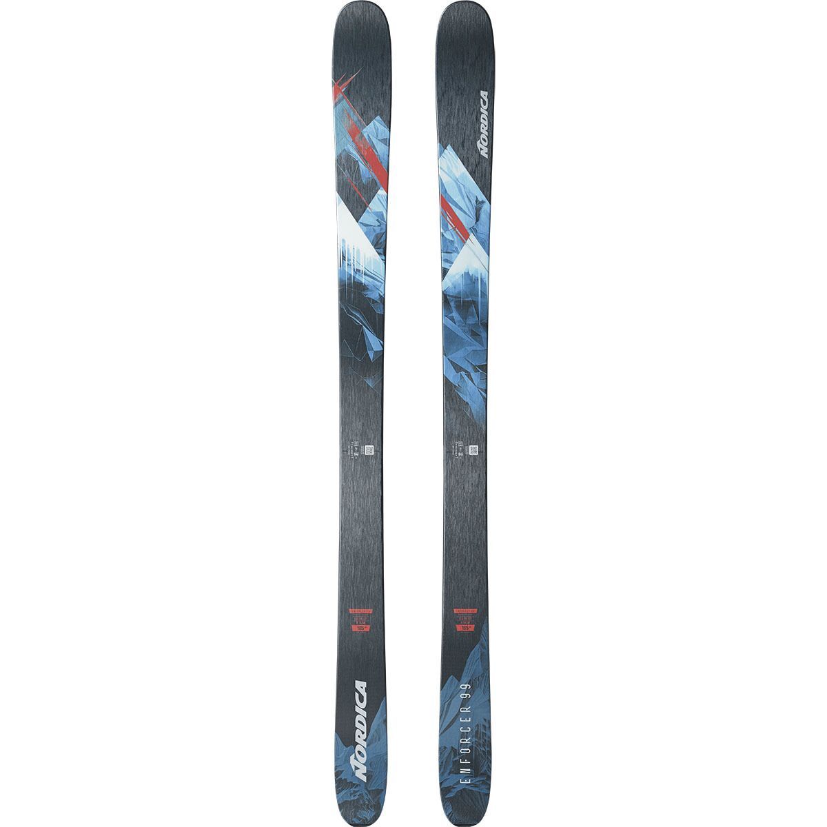Image of Nordica Enforcer 99 Ski - 2026 Black/Red/Blue, 167cm