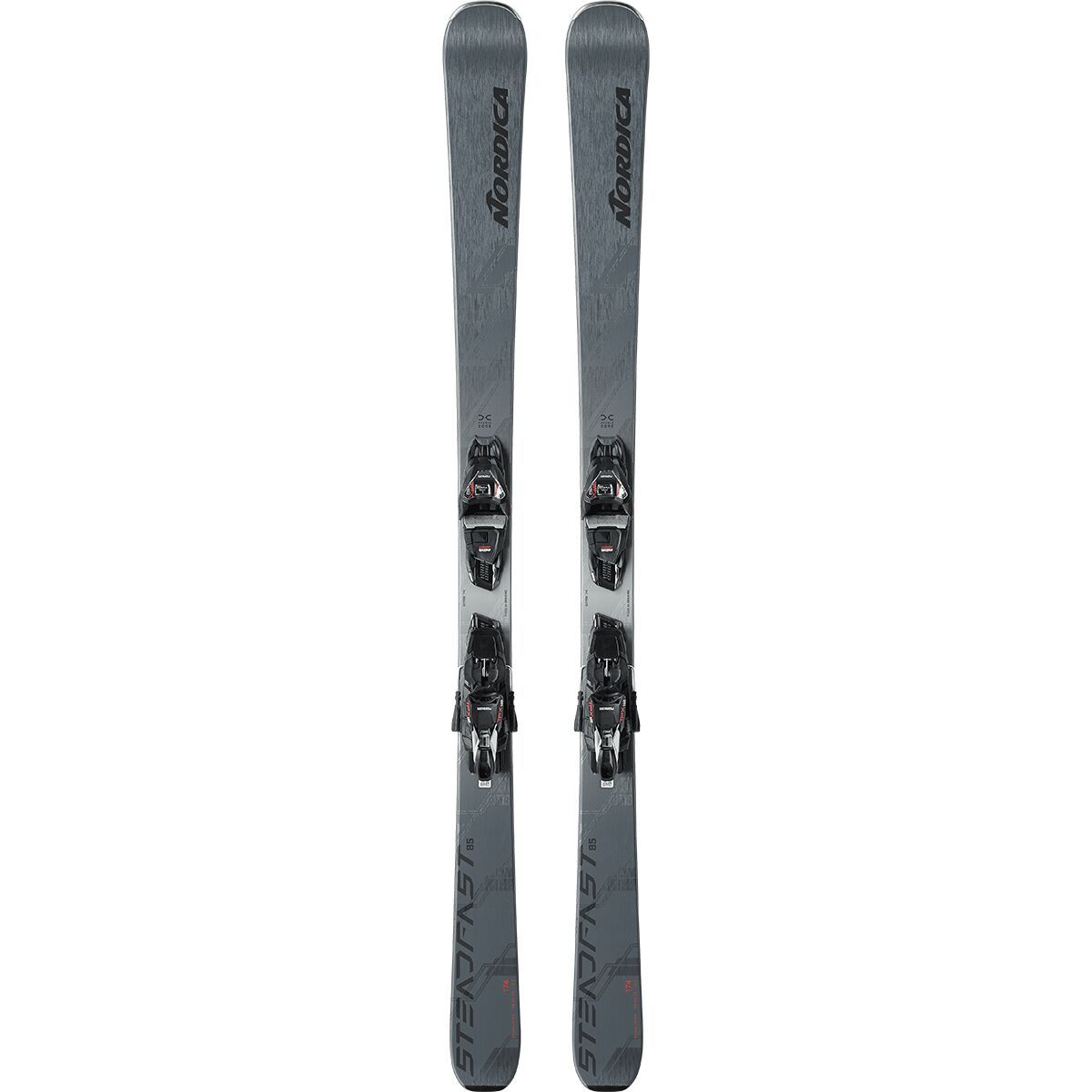 Nordica Steadfast 85 DC Ski + TPX 12 FDT Binding - 2026 Grey Blue/Anthracite, 174cm