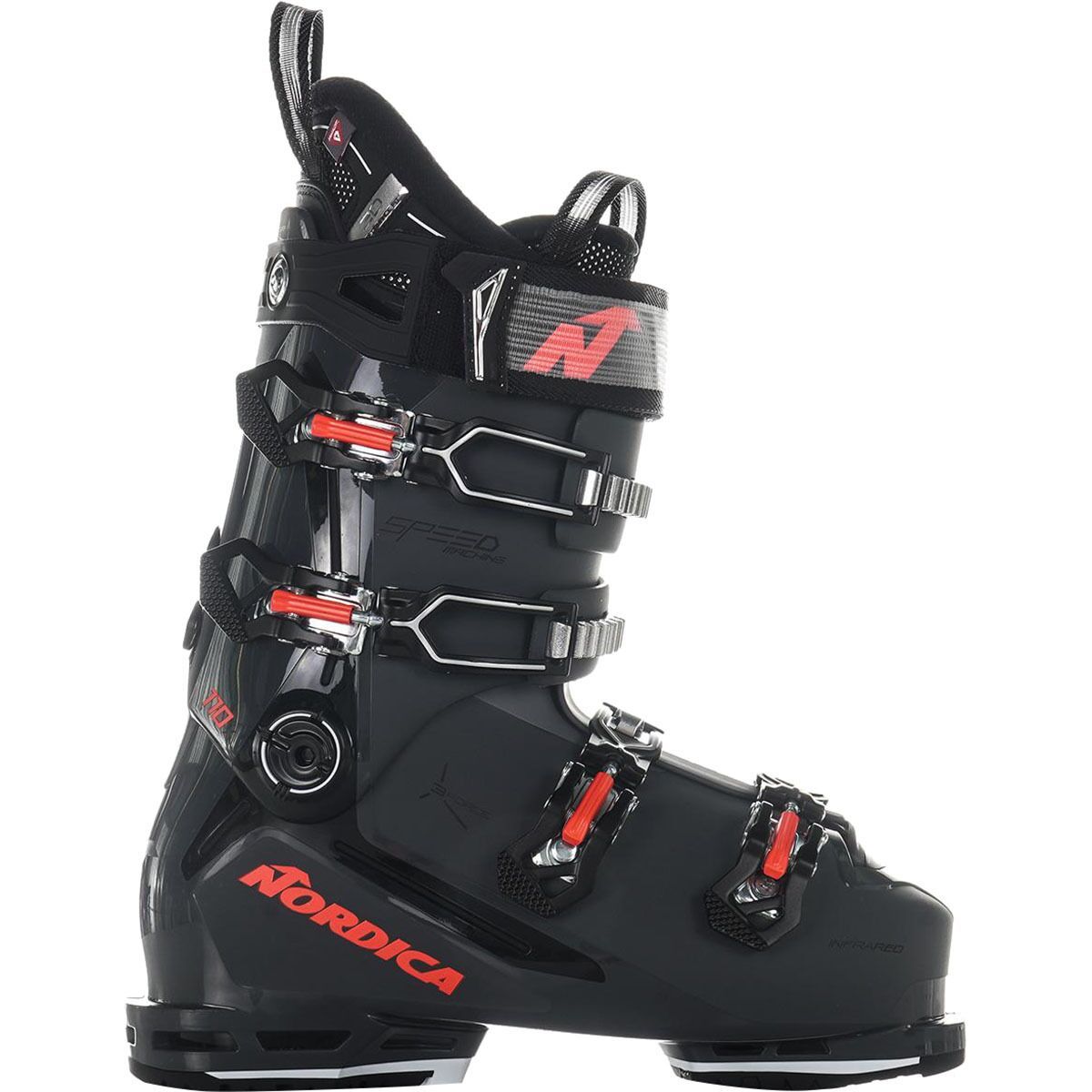Nordica Speedmachine 3 110 X Ski Boots 2024 Black/Red, 26.5
