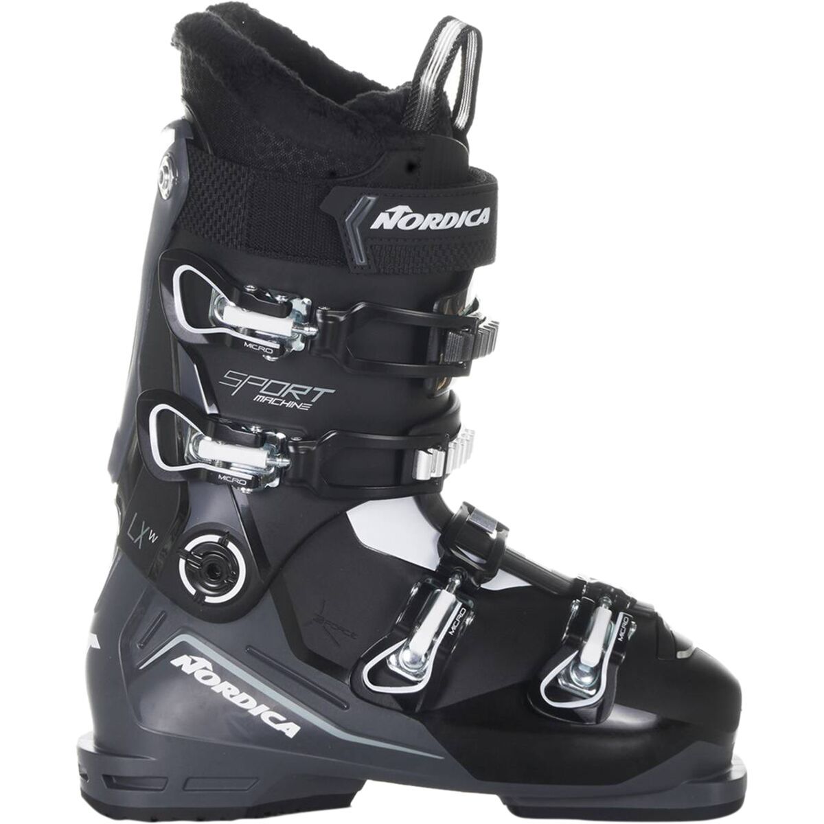 Nordica Sportmachine 3 Lx 75 W Ski Boots 2024 Black/White, 23.5