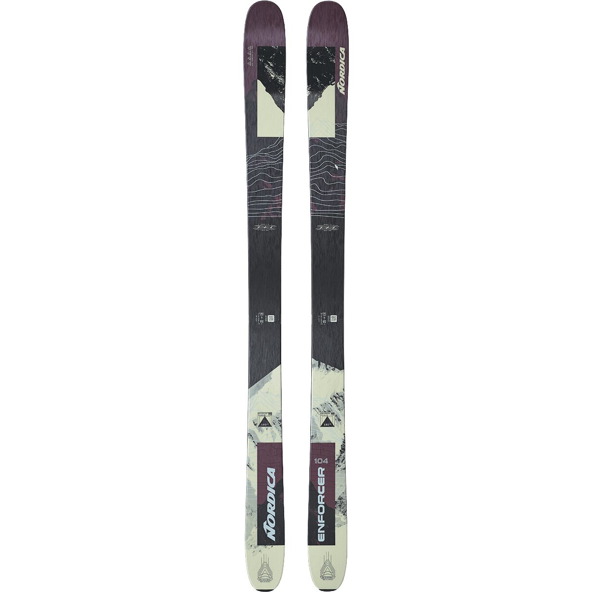 Image of Nordica Enforcer 104 Ski - 2027 Purple/Lime, 173cm