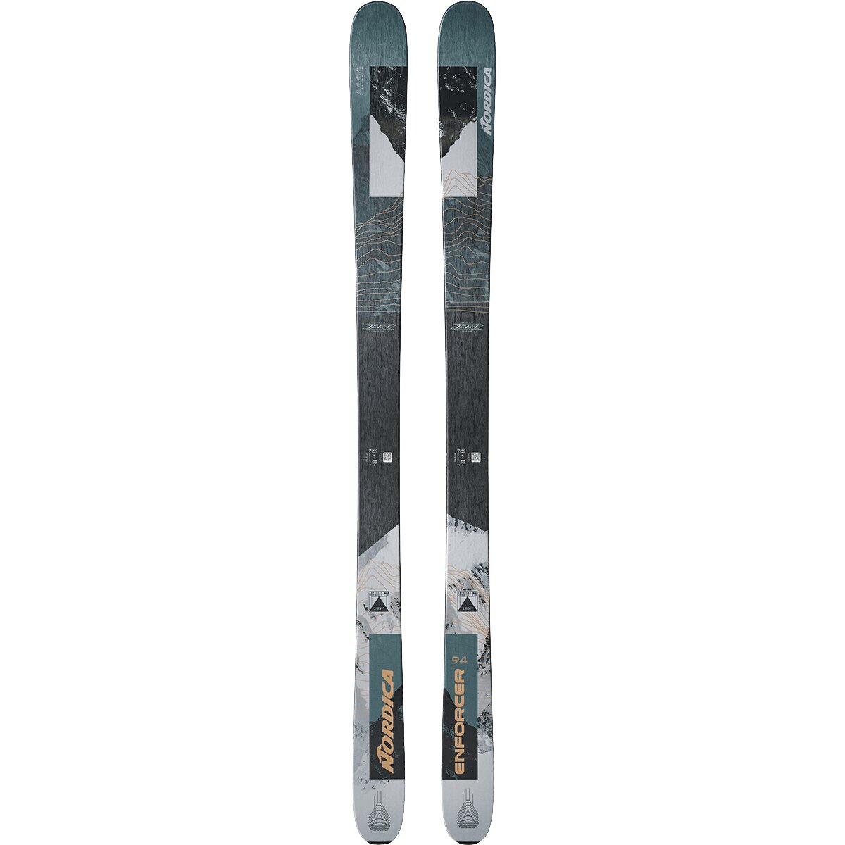Image of Nordica Enforcer 94 Ski - 2027 Petrol/Grey, 167cm
