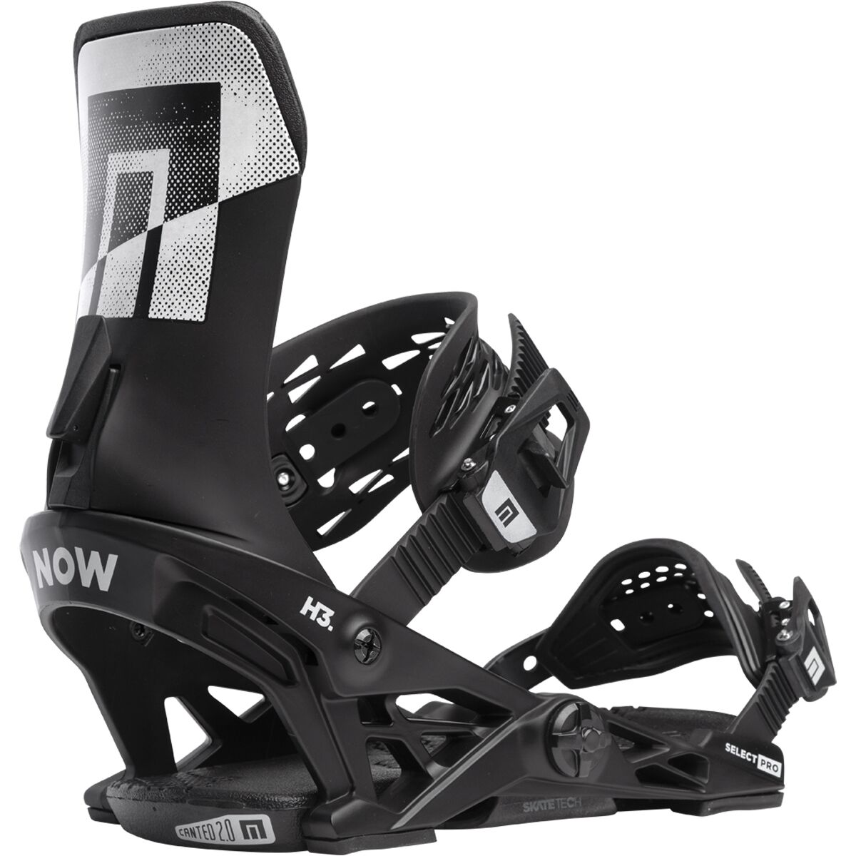 Now Select Pro Snowboard Binding - 2024 Black