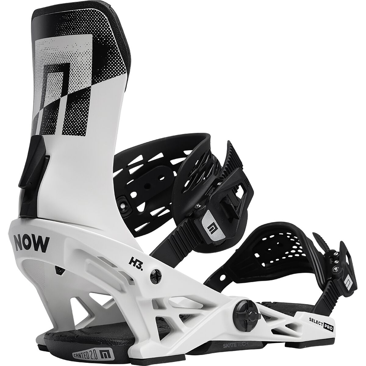 Now Select Pro Snowboard Binding - 2024 Silver Gray