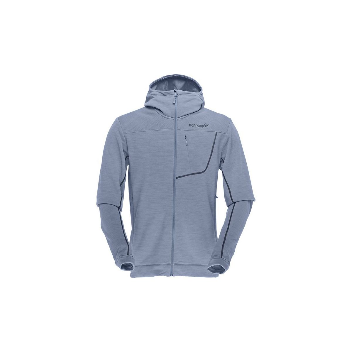 Norrona Bitihorn Powerstretch Hooded Fleece Jacket - Men's - Clothing