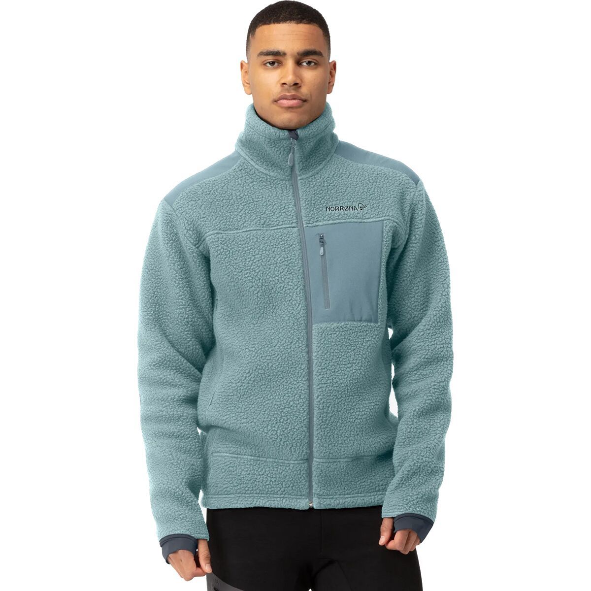Image of Norrona Trollveggen Thermal Pro Fleece Jacket - Men's Trooper, XL