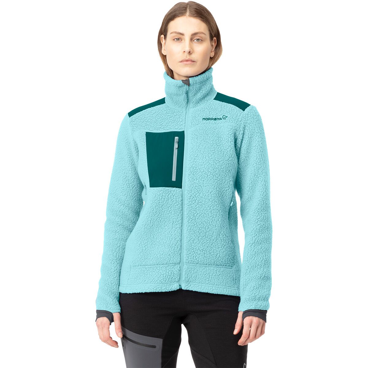 Image of Norrona Trollveggen Thermal Pro Jacket - Women's Clearwater, XS