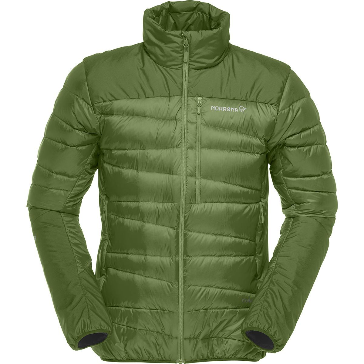 GAGA Mens Fashion Stand Collar Zipper Pocket Down Coat Outwear Jackets