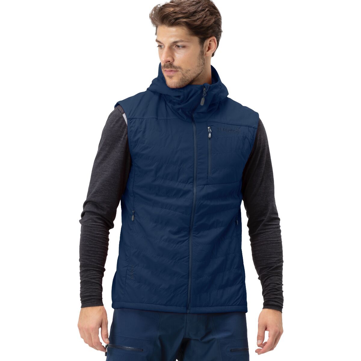 Norrona Lyngen Alpha90 Vest - Men's Indigo Night, S