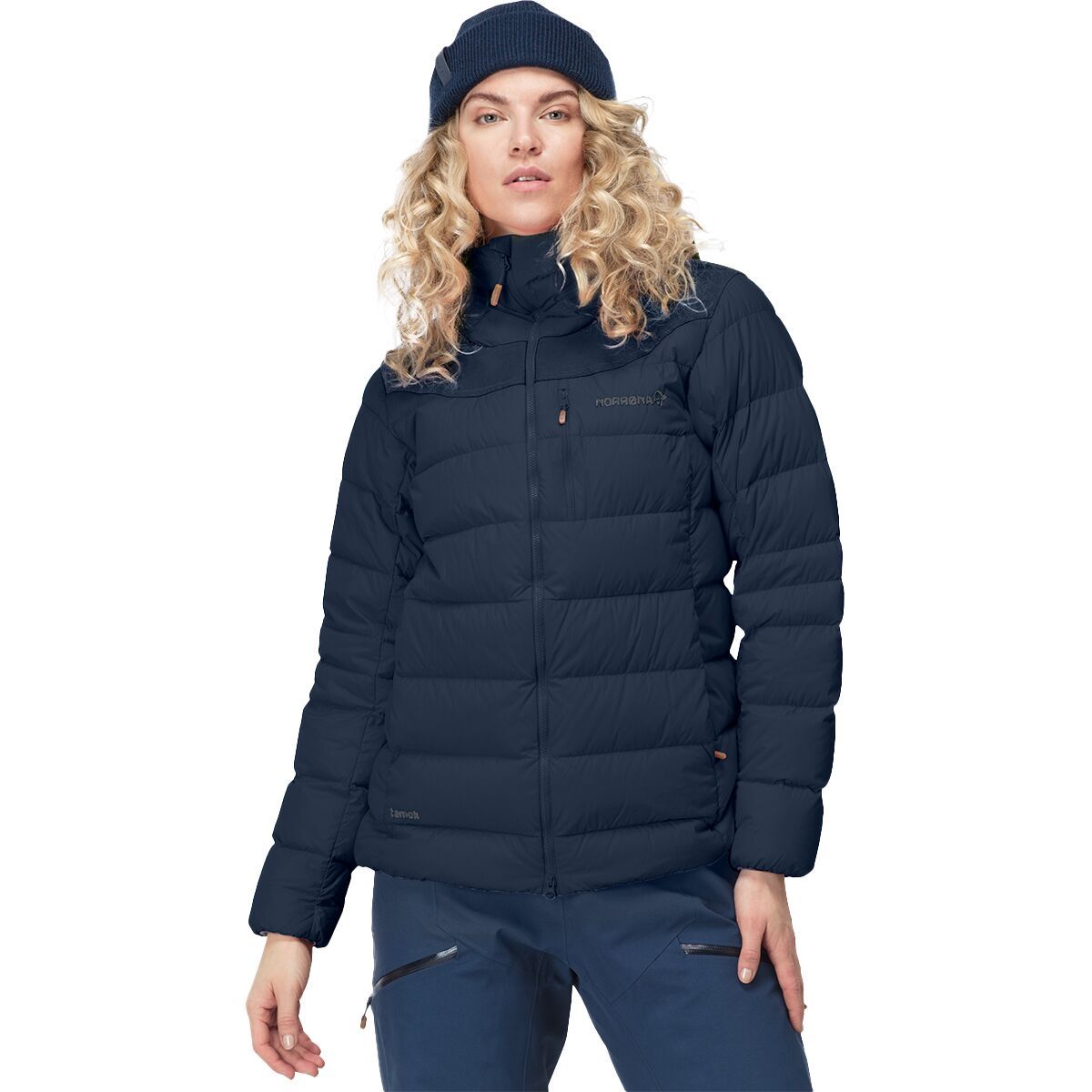Image of Norrona Tamok Down750 Jacket - Women's Indigo Night, S