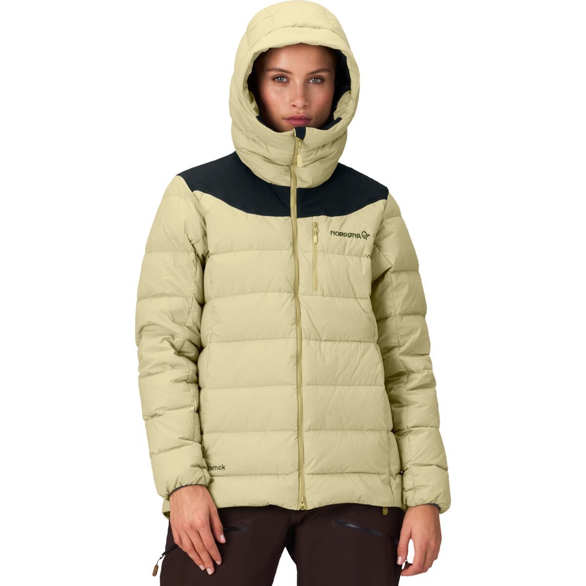 Image of Norrona Tamok Down750 Jacket - Women's Sage Green, S