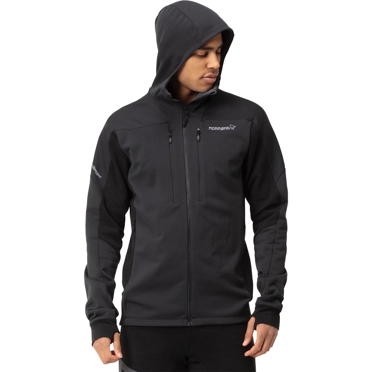 Norrona Trollveggen Powerstretch Pro Full-Zip Hooded Jacket - Men's