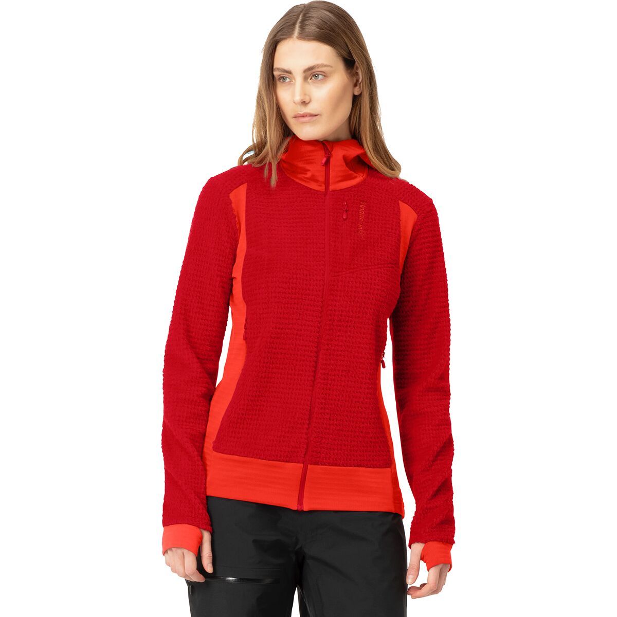 Norrona Falketind Alpha120 Zip Hooded Jacket - Women's - Clothing