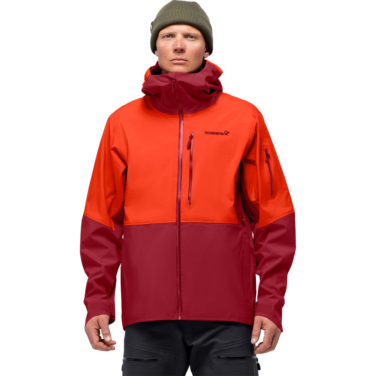 Norrona Lofoten Gore-Tex Jacket M Olive Night Chaquetas de esquí