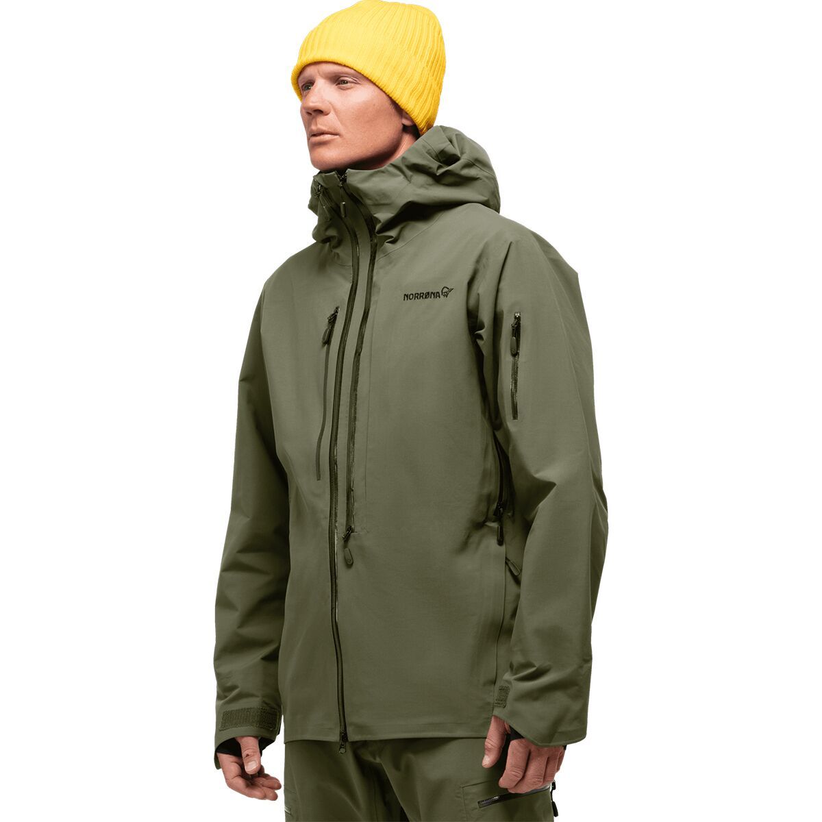 Norrona Lofoten GORE-TEX PRO Plus Jacket - Men's Olive Night, S