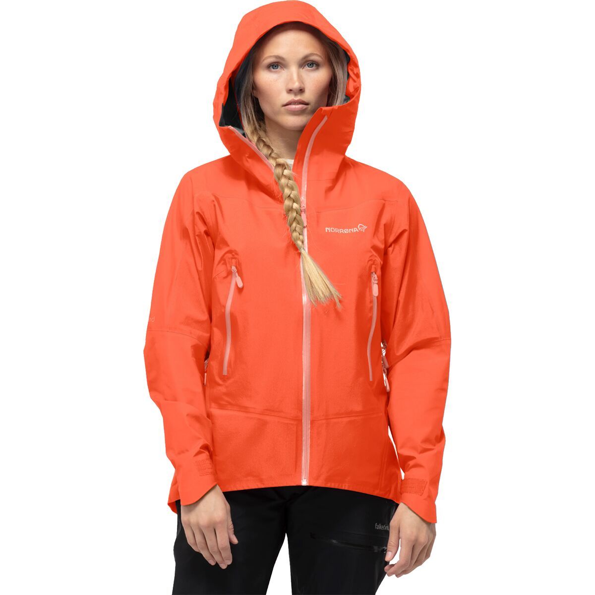 Norrona Falketind GORE-TEX Jacket - Women's Orange Alert, L