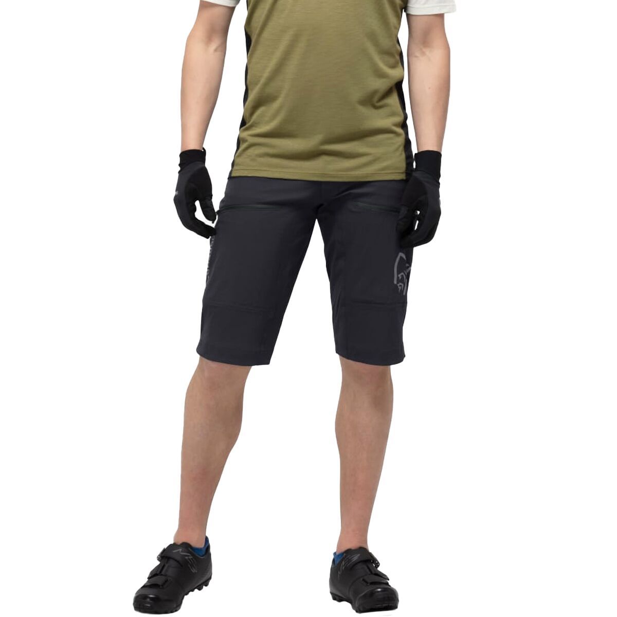 Norrona Fjora Flex1 Heavy Duty Short - Men's Caviar, L