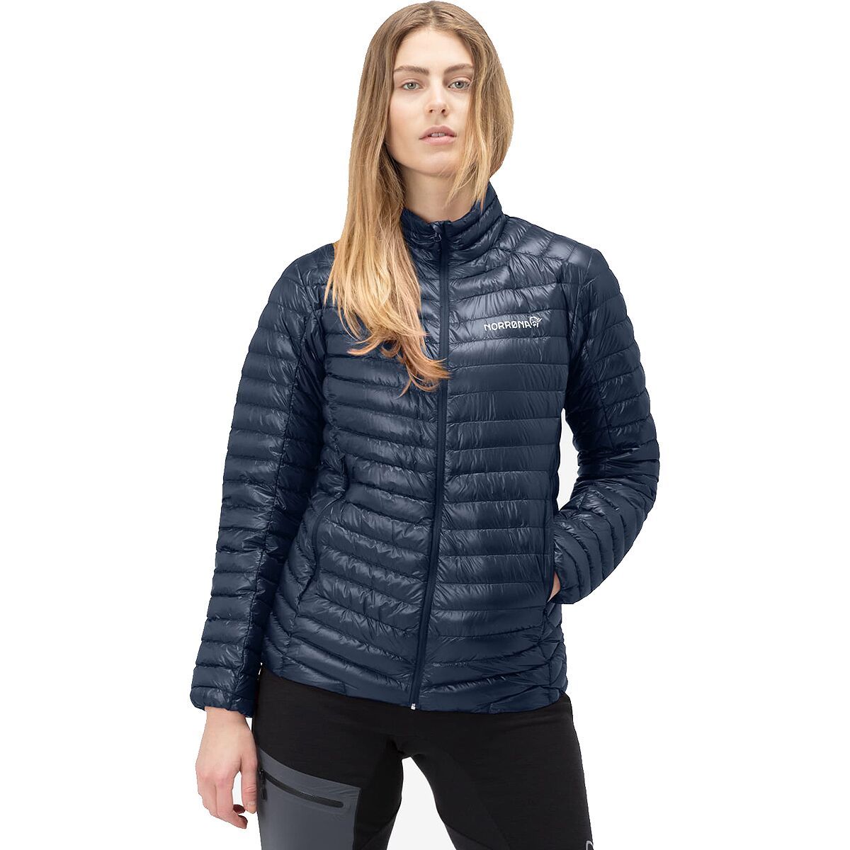 Norrona Trollveggen Superlight Down850 Jacket - Women's Indigo Night, S