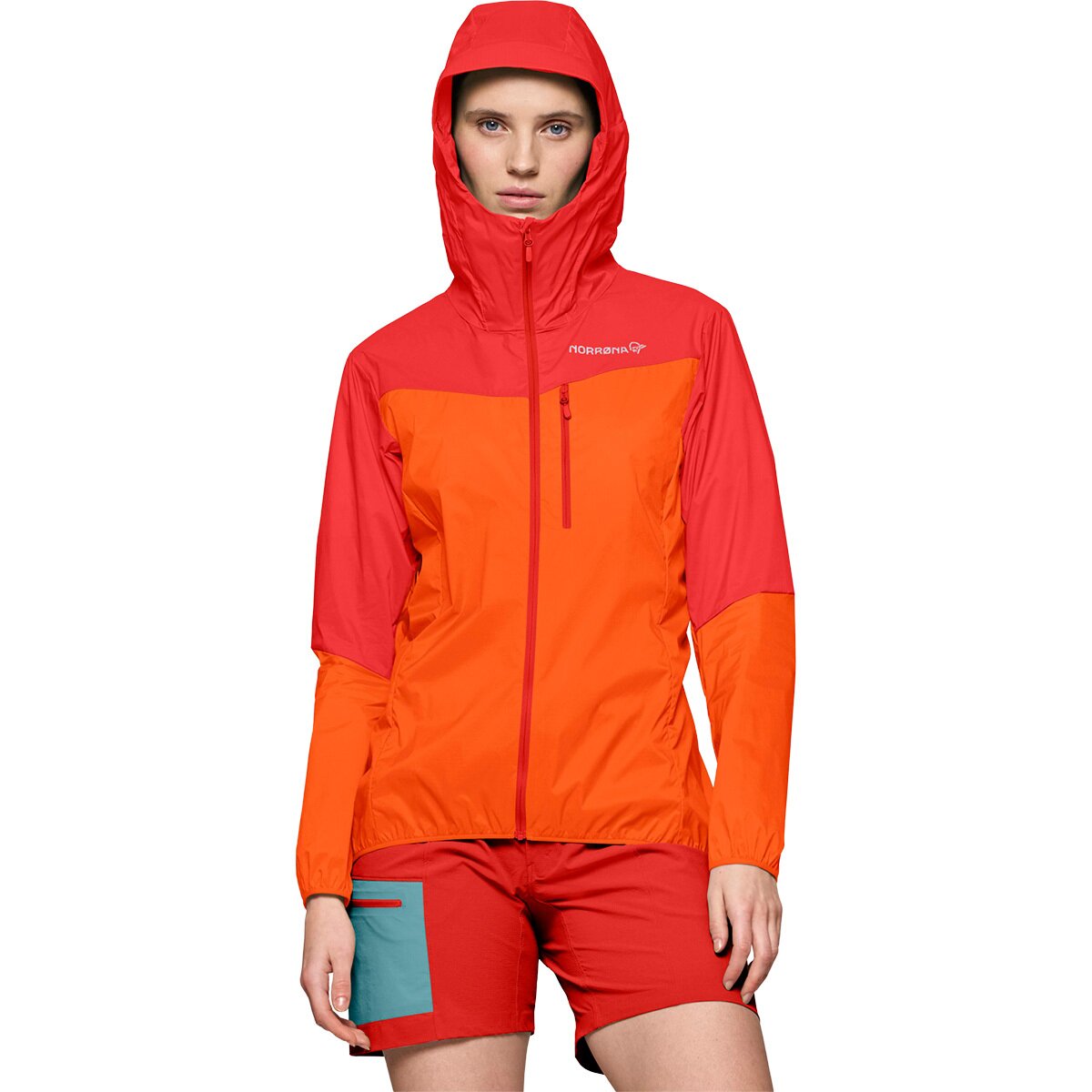 Image of Norrona Falketind Aero60 Hooded Jacket - Women's Arednalin, S
