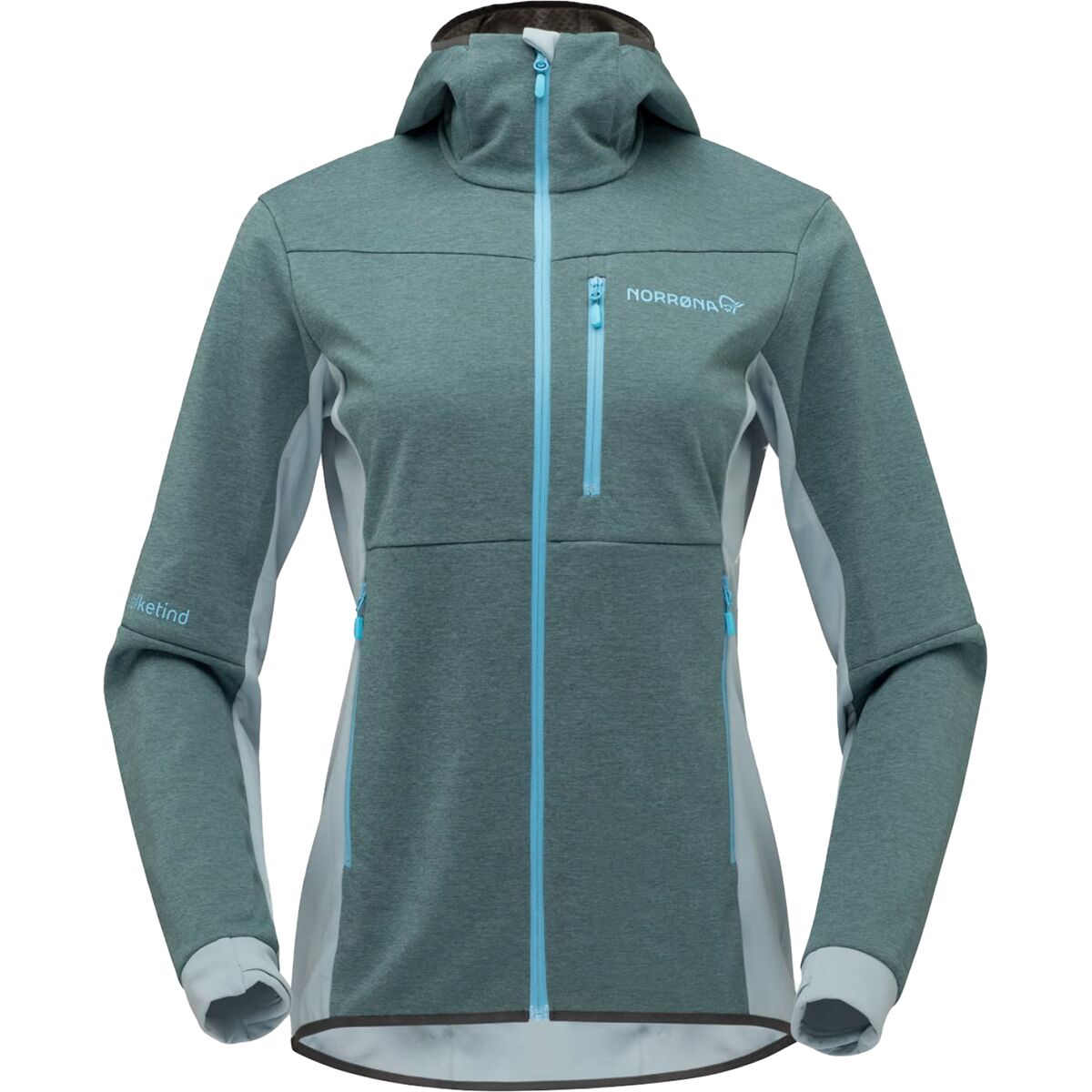 Norrona falketind warm1 stretch zip best sale fleece hoodie