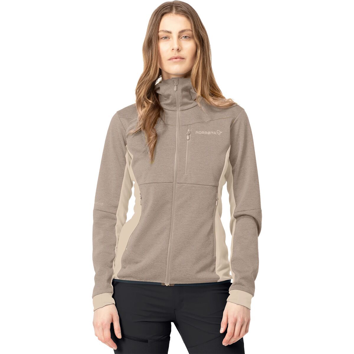 Norrona Falketind Warm2 Octa Hooded Jacket - Women's Winter Twig, XS