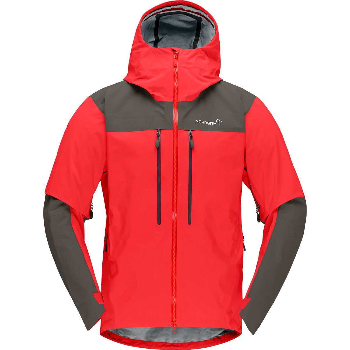 Image of Norrona Trollveggen GORE-TEX PRO Light Jacket - Men's Flame Scarlet, L