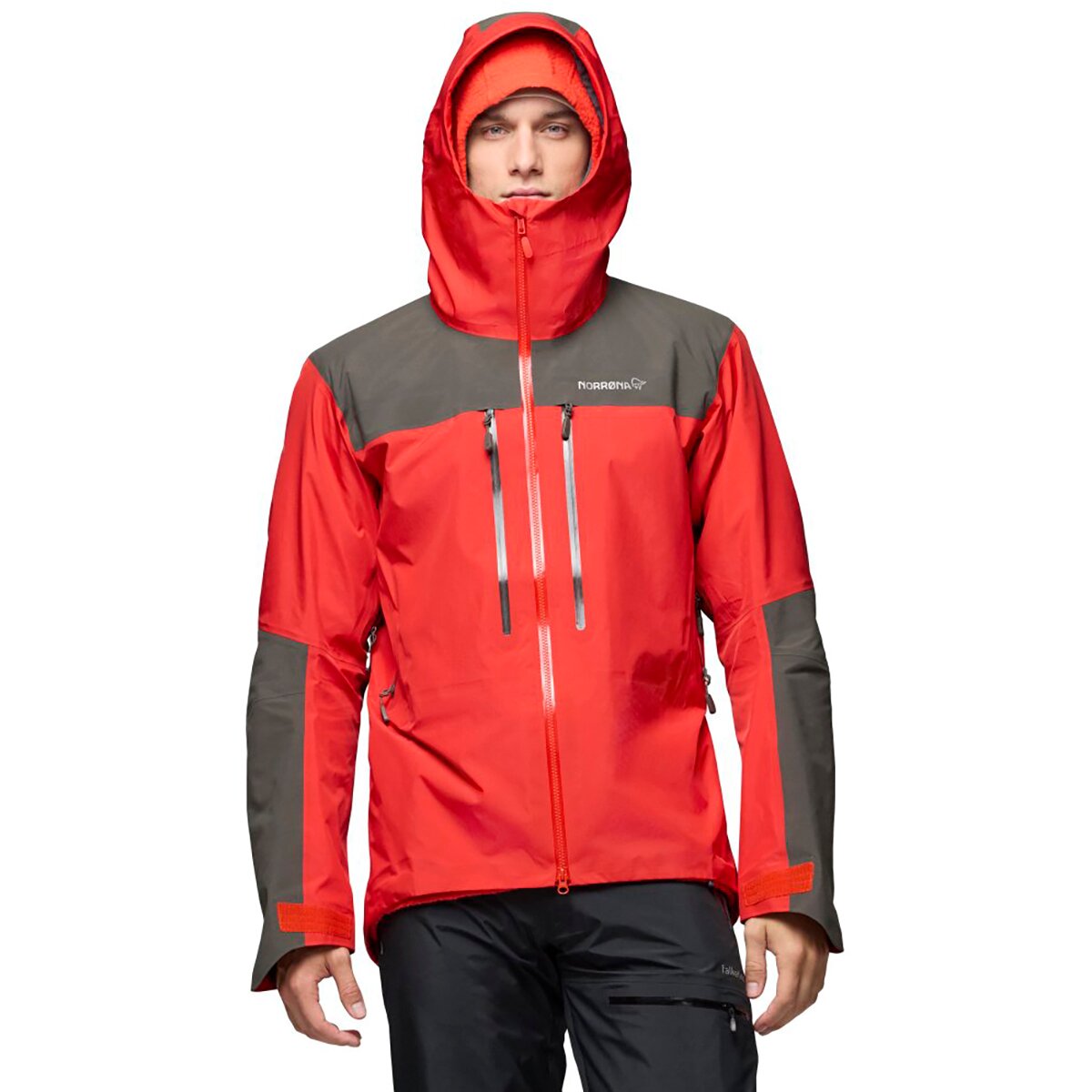 Image of Norrona Trollveggen GORE-TEX PRO Light Jacket - Men's Flame Scarlet, L