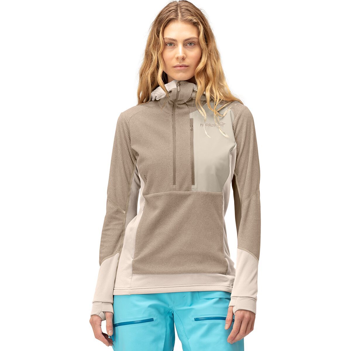 Norrona Lofoten Thermal Pro Hoodie - Women's Oatmeal, M