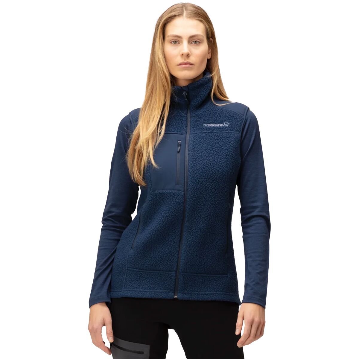 Norrona Trollveggen Thermal Pro Vest - Women's Indigo Night, M
