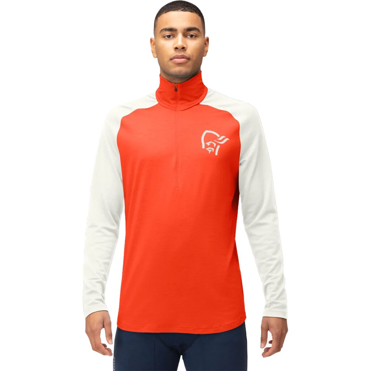 Norrona PureUll Zip Neck Top - Men's product image