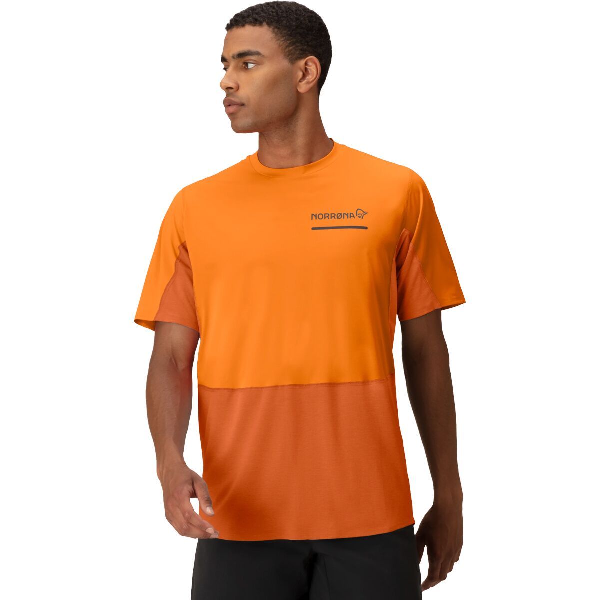 Image of Norrona Senja Equaliser Lightweight T-Shirt - Men's Exuberance, XL